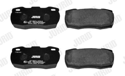 BREMSBELAGSATZ SCHEIBENBREMSE