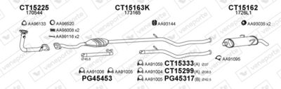 ABGASANLAGE VENEPORTE 150091