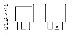 RELAIS ARBEITSSTROM BOSCH 0986332401 4