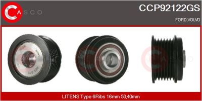 FULIE ALTERNATOR CASCO CCP92122GS