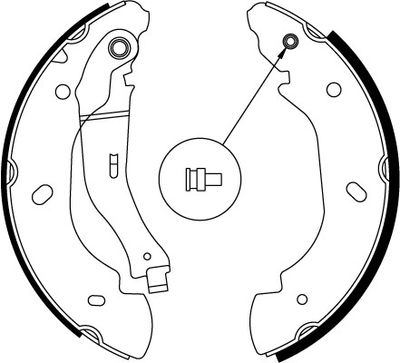 Brake Shoe Set GS8689