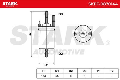 горивен филтър STARK SKFF-0870144