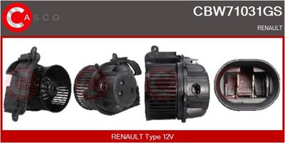 VENTILATOR HABITACLU CASCO CBW71031GS