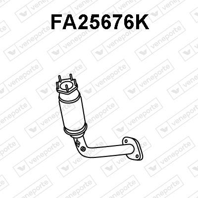 Катализатор коллектора VENEPORTE FA25676K для FIAT DOBLO