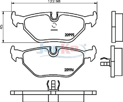 SET PLACUTE FRANA FRANA DISC JAPKO 510106 1