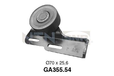 Rolka napinacza, pasek klinowy wielorowkowy SNR GA355.54