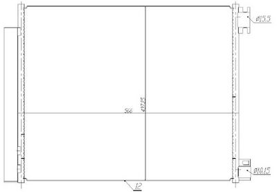 KONDENSATOR KLIMAANLAGE