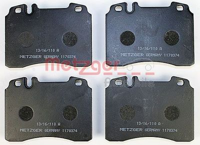 SET PLACUTE FRANA FRANA DISC METZGER AUTOTEILE 1170374 1
