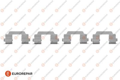 Комплектующие, колодки дискового тормоза EUROREPAR 1682487280 для SUZUKI SPLASH