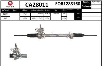 LENKGETRIEBE SNRA CA28011
