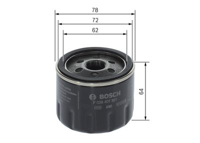 FILTRU ULEI BOSCH F026407351 4