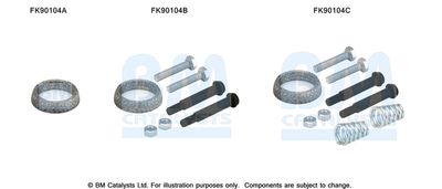 Монтажен комплект, катализатор BM Catalysts FK90104