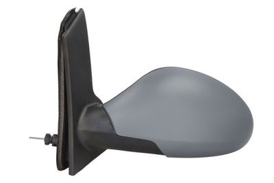 Zijspiegel Links (mechanisch, asferisch, under-coated) past: SEAT ALTEA, TOLEDO III 5P 03.04-07.15