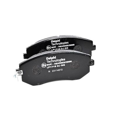 BREMSBELAGSATZ SCHEIBENBREMSE DELPHI LP1718 27