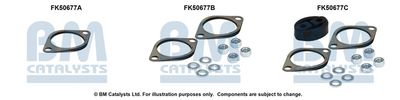 Монтажен комплект, изпускателна тръба BM Catalysts FK50677