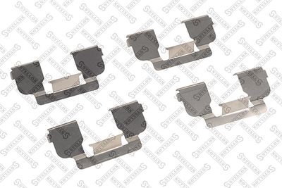 Комплектующие, колодки дискового тормоза STELLOX 00-01570-SX для SEAT MALAGA