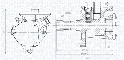 POMPA ULEI MAGNETI MARELLI 351516000068 1