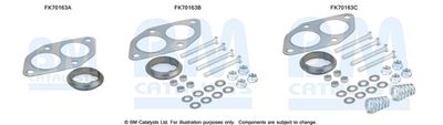 Монтажен комплект, изпускателна тръба BM Catalysts FK70163