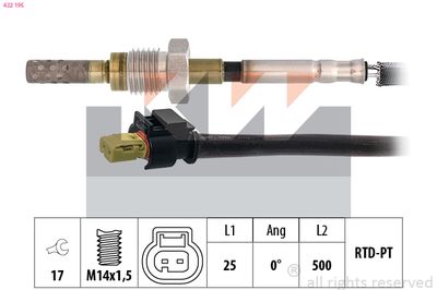 SENSOR ABGASTEMPERATUR