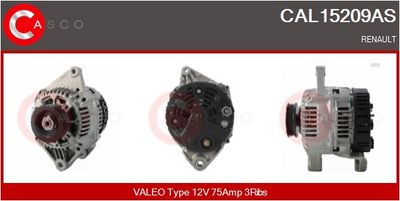 GENERATOR / ALTERNATOR CASCO CAL15209AS