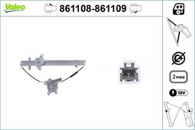 FENSTERHEBER VALEO 861108