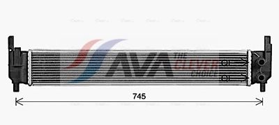 RADIATOR RACIRE MOTOR AVA Clever Choice VN2420 1