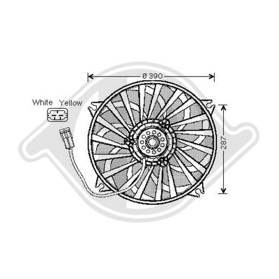 LüFTER MOTORKüHLUNG DIEDERICHS DCL1070