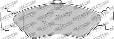 комплект спирачно феродо, дискови спирачки FERODO RACING FDS1082