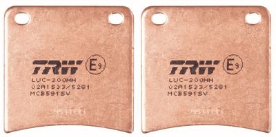 Bremsbelagsatz, Scheibenbremse