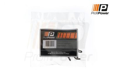priedų komplektas, diskinių stabdžių trinkelės 9B1097 ProfiPower