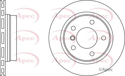 Brake Disc APEC DSK681