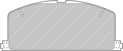 BREMSBELAGSATZ SCHEIBENBREMSE