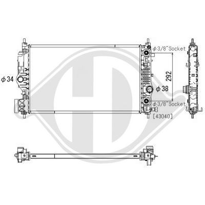 RADIATOR RACIRE MOTOR