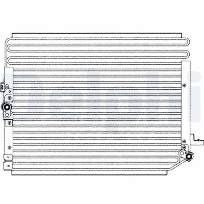 CONDENSATOR CLIMATIZARE DELPHI TSP0225203