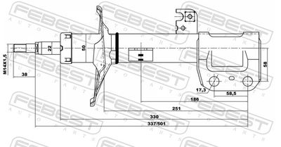 Shock Absorber 01665183FL