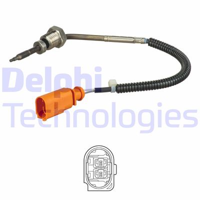 Sensor, avgastemperatur DELPHI TS30146