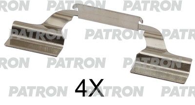 Комплектующие, колодки дискового тормоза PATRON PSRK1339 для VW GOLF