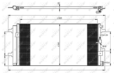 Конденсатор, кондиционер WILMINK GROUP WG2160516 для AUDI A4