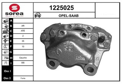 BREMSSATTEL SNRA 1225025