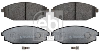 Brake Pad Set, disc brake 170266