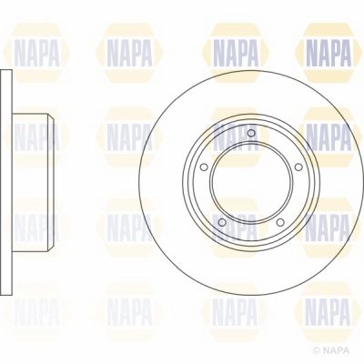 Brake Disc NAPA NBD5718