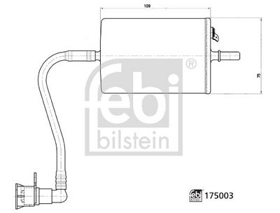 FILTRU COMBUSTIBIL FEBI BILSTEIN 175003 2