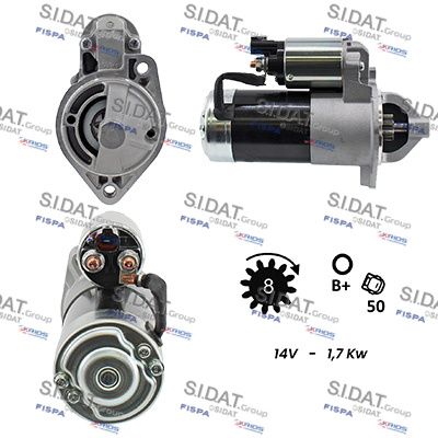 STARTER SIDAT S12VA0086