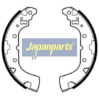 JAPANPARTS Stabdžių trinkelių komplektas