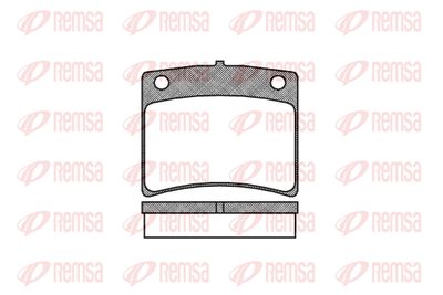 Комплект тормозных колодок, дисковый тормоз REMSA 0095.20 для NISSAN CEDRIC