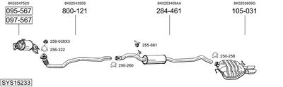 Изпускателна система BOSAL