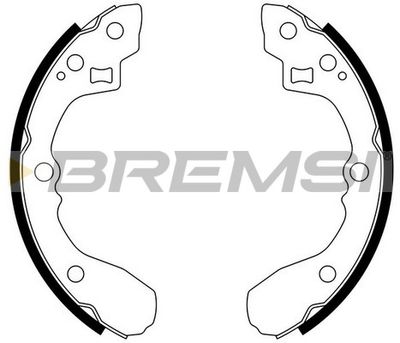 Комплект тормозных колодок BREMSI GF0762 для OSCA 2500