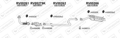 SISTEM DE ESAPAMENT VENEPORTE 050054