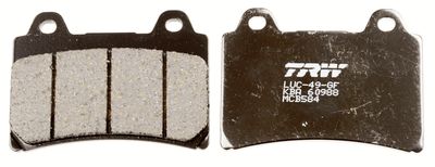 Zestaw klocków hamulcowych, hamulce tarczowe TRW MCB584