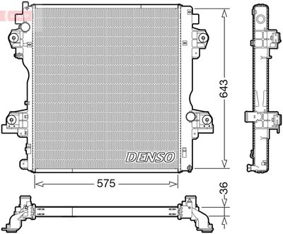 DENSO DRM50140 Крышка радиатора  для TOYOTA LAND CRUISER PRADO (Тойота Ланд круисер прадо)